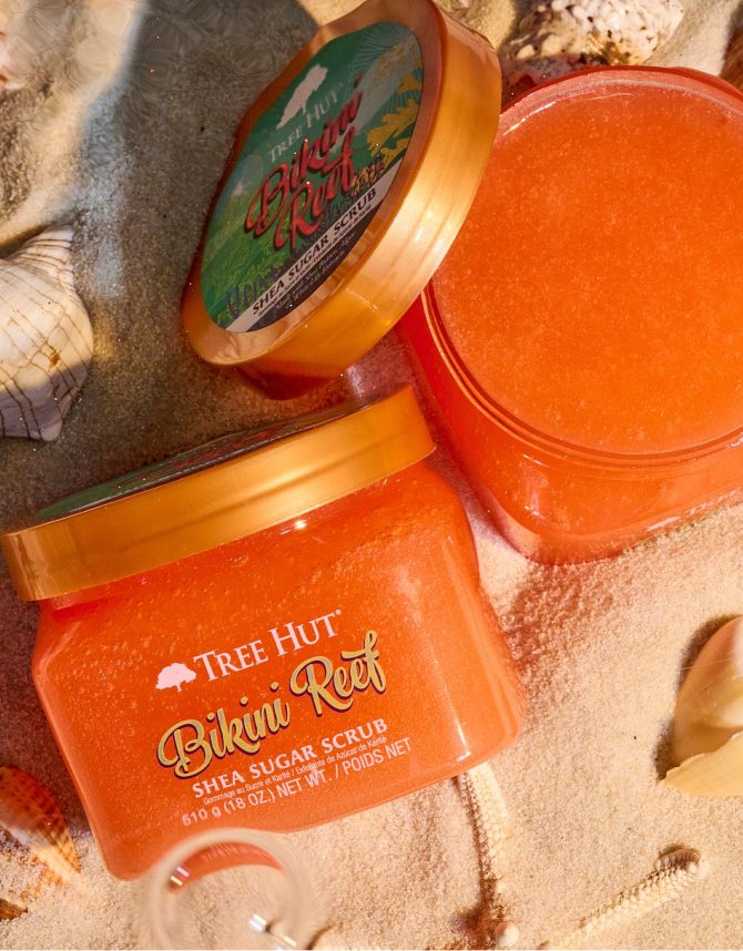 bikini reef shea sugar scrub