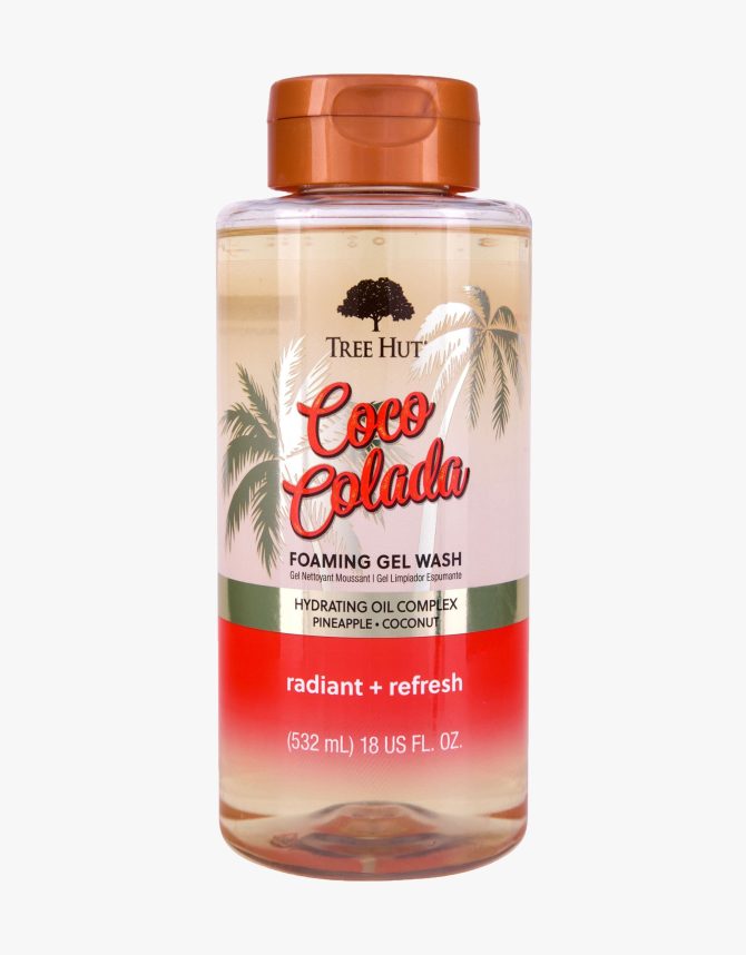 coco colada foaming gel wash